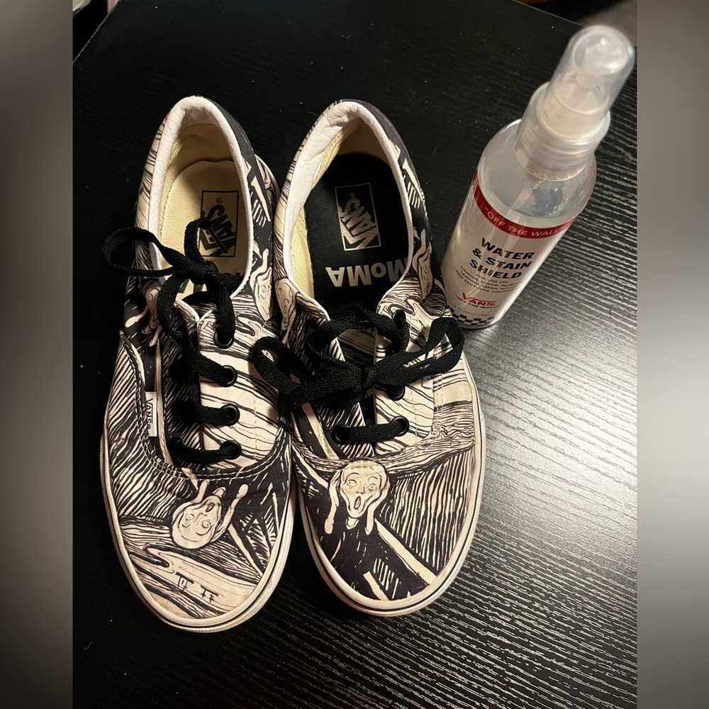Vans - Edvard Munch “The Scream” MoMA collection shoes